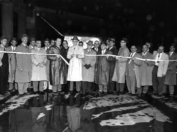 Inauguration du tunnel de la rue Masson, 1959, Jean-Paul Gill, VM94, Z760.