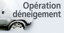 Le d�neigement � Saint-L�onard