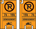 Signalisation déneigement