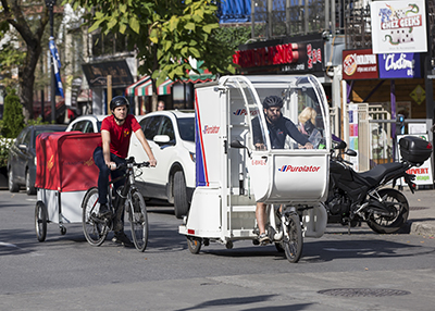 Projet pilote de livraison urbaine écologique