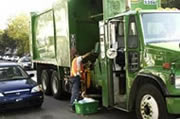 Camion de recyclage