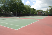 Terrains de tennis extérieurs
