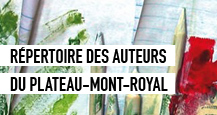 R�pertoire des auteurs du Plateau-Mont-Royal