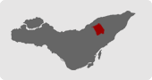 Map of the borough Saint-L�onard