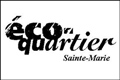 Logo éco-quartier Sainte-Marie