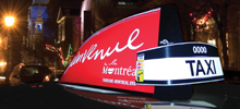 Prendre un taxi � Montr�al
