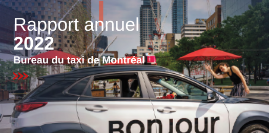 Rapport annuel 2022 du Bureau du taxi