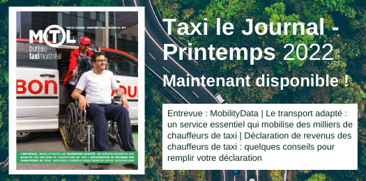 Taxi le Journal - Automne 2021
