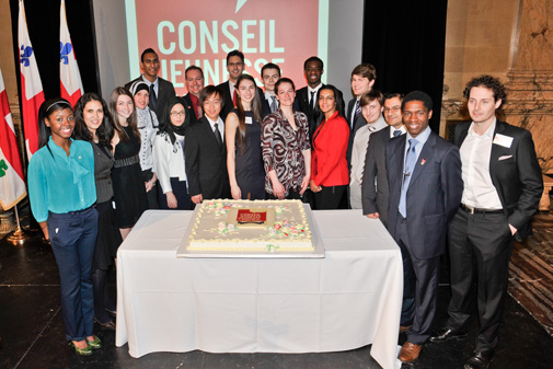 10e anniversaire du Conseil jeunesse de Montréal