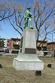 Monument aux braves de Lachine avant sa restauration Crédit: Snejanka Popova_2008