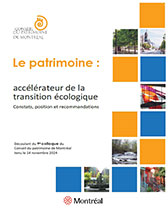 Le patrimoine : acclrateur de la transition cologique