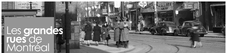 Intersection des avenues du Mont-Royal et Papineau [détail] - 1943