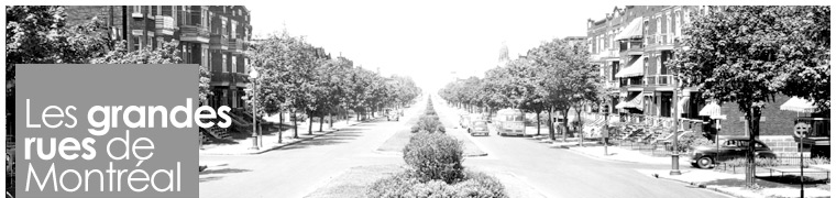 Le boulevard Saint-Joseph en direction est, depuis la rue Saint-Hubert - 27 juin 1945