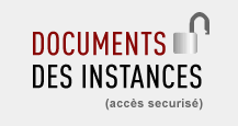 Documents des instances (acc�s s�curis�)