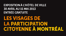 Les visages de la participation citoyenne � Montr�al