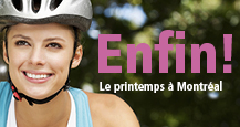 Enfin le printemps � Montr�al!