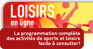Consultez le r�pertoire des activit�s de sports et de loisirs
