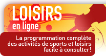 Loisirs en ligne - Programmation compl�te