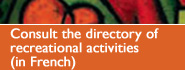Consultez le r�pertoire des activit�s de sports et de loisirs