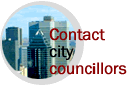 Contact city councellors