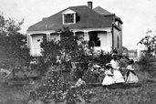 Maison d’été sur le chemin Lower Lachine près de Montréal, 1866