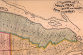 Plan de la paroisse de Rivière-des-Prairies, 1879