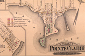 Plan du village de Pointe-aux-Trembles, 1879