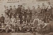 Employés de la brasserie Dawes, début du XX<sup>e</sup> siècle