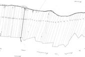 Plan illustrant un chemin de front et un chemin de montée à Rivière-des-Prairies, 1876