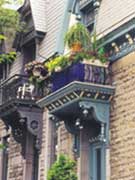 Photo du balcon d&rsquo;un &eacute;difice