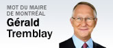 Mot du maire de Montréal