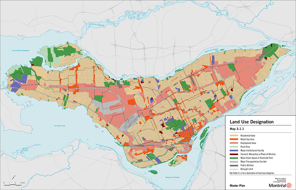 Map 3.1.1 - Land use designation