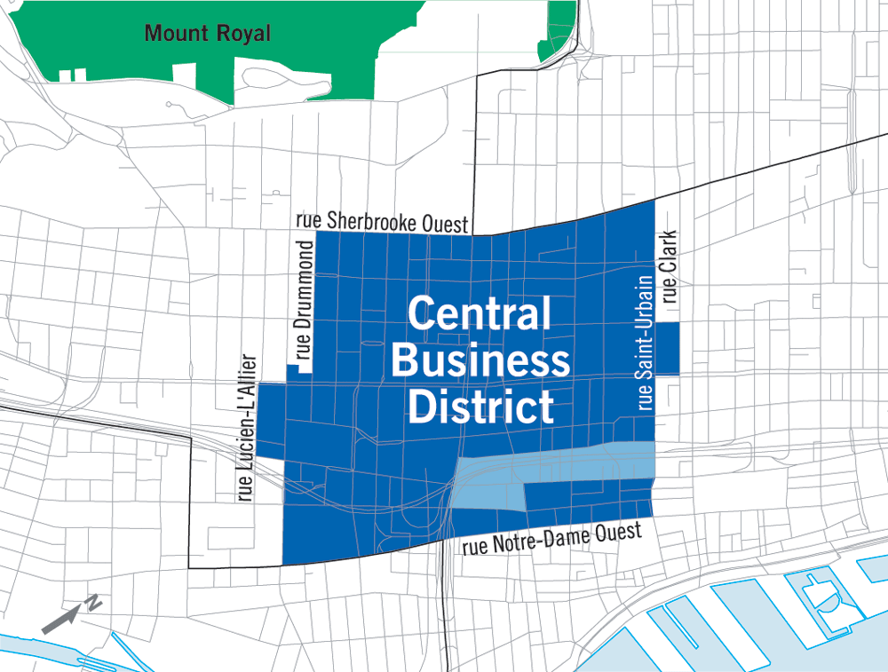 Illustration 2.3.1 The Central Business District