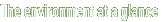 The environment at a glance