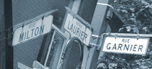 Rue Milton, Rue Laurier, Rue Garnier