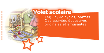 1er, 2e, 3e cycles, partez! Des activités éducatives originales et amusantes.