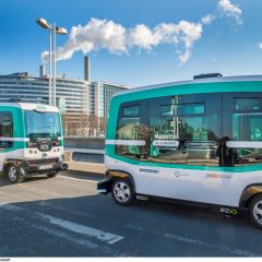 Paris experiments with driverless buses