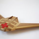 A biodegradable delivery drone