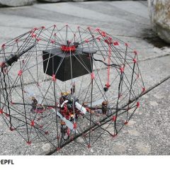 EPFL develops a drone carrying packages of half a kilo