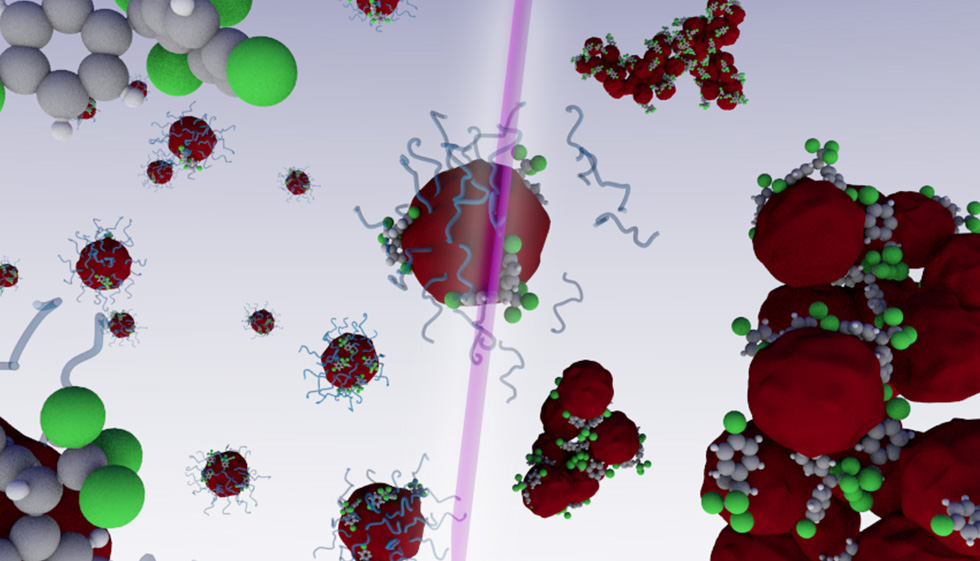 "La précipitation des nanoparticules après irradiation par la lumière UV permet de concentrer les polluants et d'éviter le relargage de nanomatériaux dans l'environnement. " Nicolas Bertrand