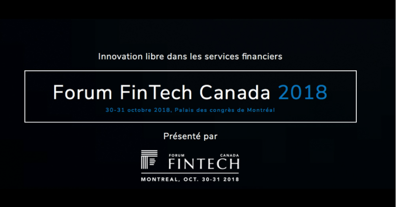 Forum FinTech Canada 2018