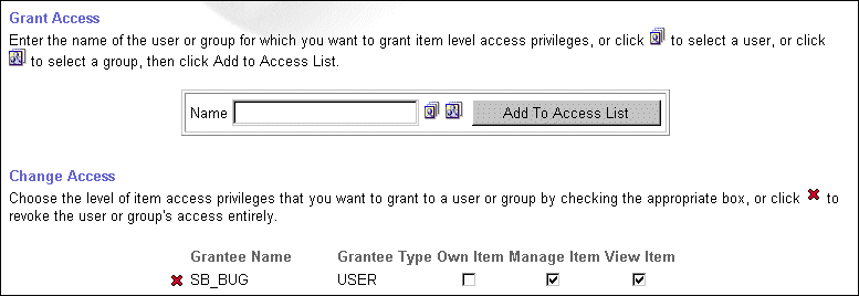 Grant Access