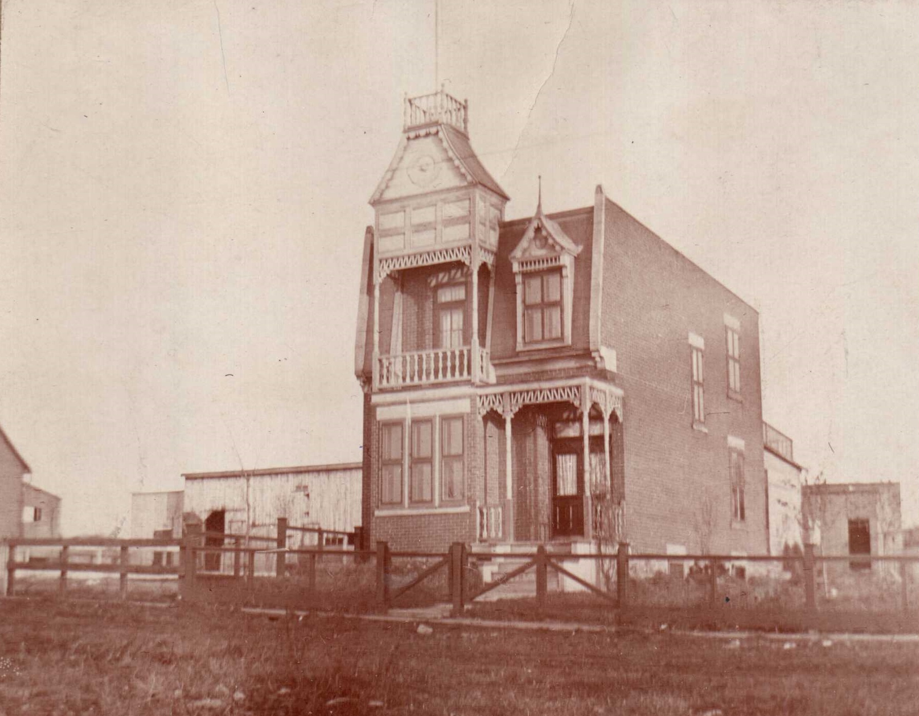 Maison de l’avenue Maplewood où s'installent les Sœurs Missionnaires en 1902.