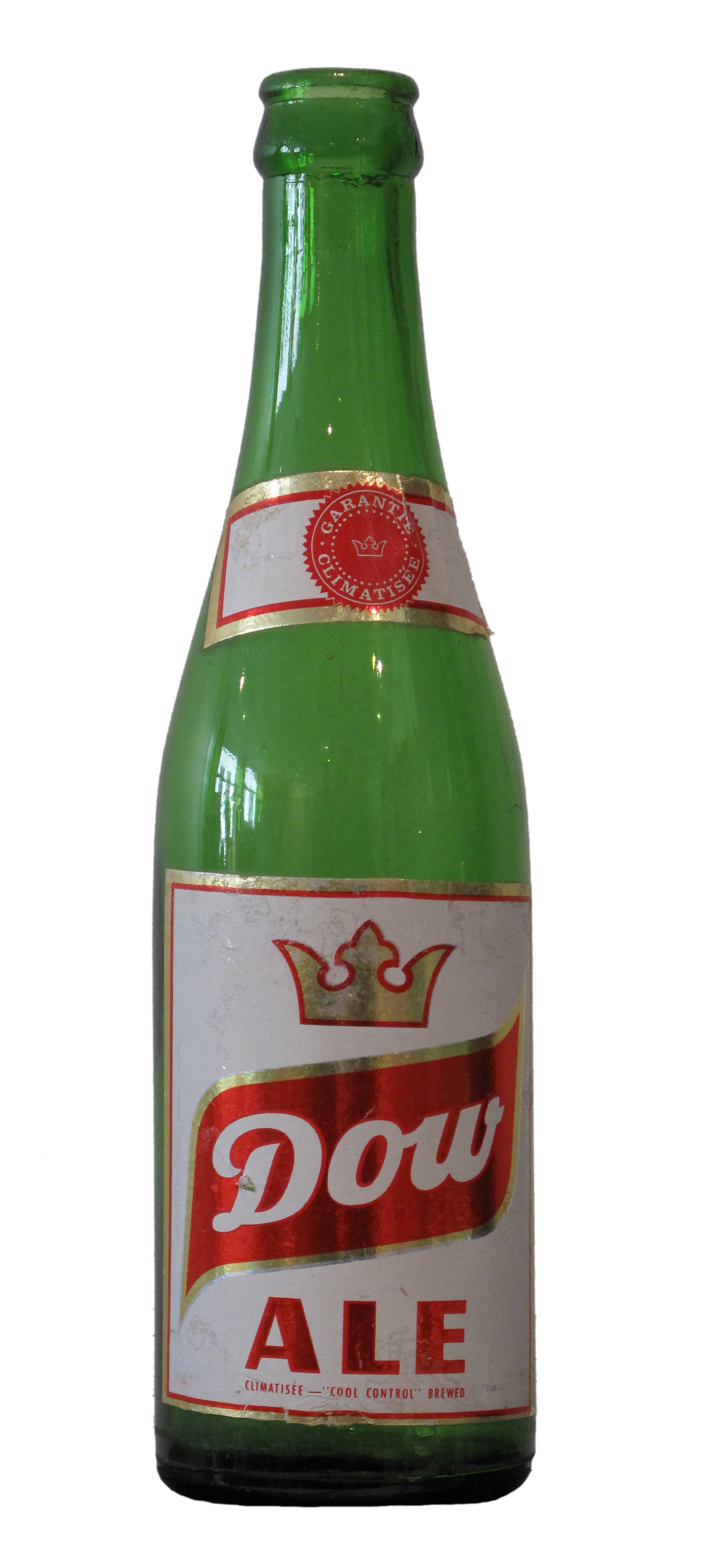 Bouteille de bière Dow.