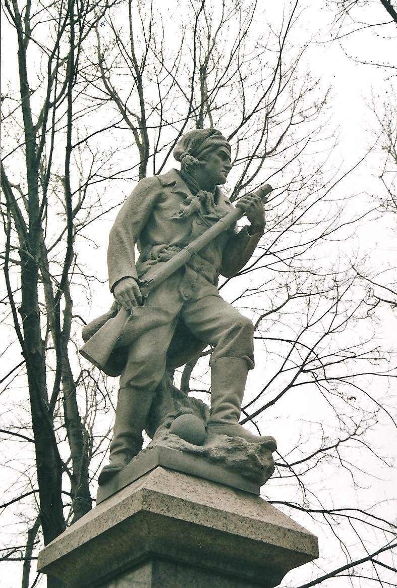 Photographie du monument aux Patriotes.