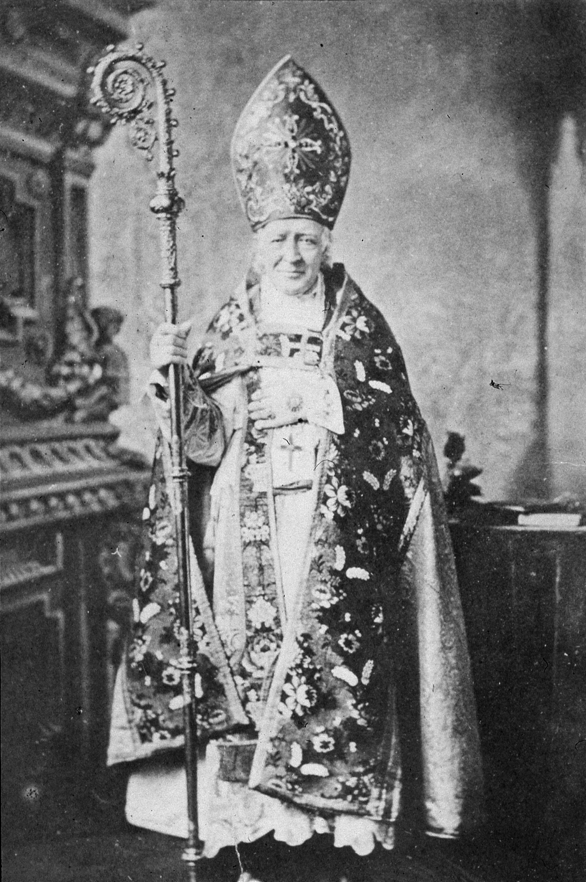 Ignace Bourget en vêtements liturgiques