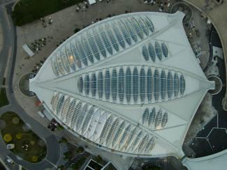 Vue aérienne du Biodôme