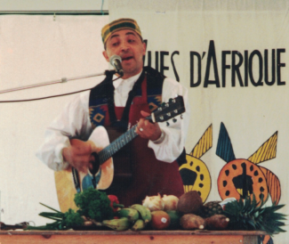 Spectacle de Jean-Louis Thémistocle, d'origine malgache
