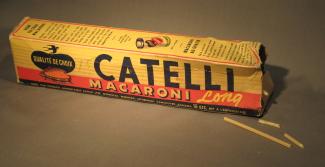 Boîte de macaronis Catelli.