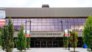 Entrée du complexe sportif Claude-Robillard